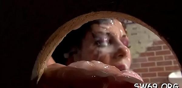  Playgirl takes a slime shower